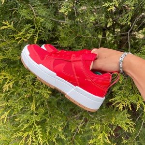 NIKE DUNK DISRUPT ‘RED’. BRAND NEW, UNWORN. SZ 7 W. SAME DAY SHIP.